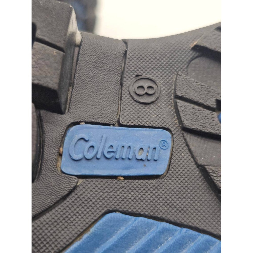 Coleman Hiking Boots Men's Size 8 Black Ecosystem Mid Top Trail Shoes - Picture 7 of 8